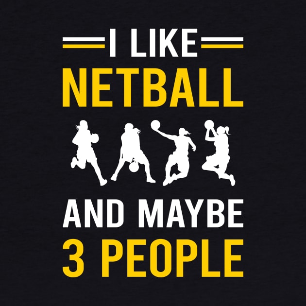 3 People Netball by Bourguignon Aror